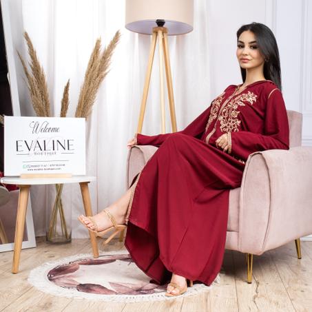 Djellaba marocaine brodée