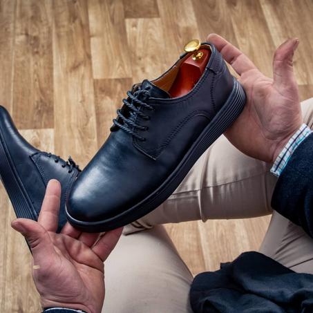 REF: C-7  حذاء الأنيق والجديد من الجلد الحقيقي للأناقة التامة