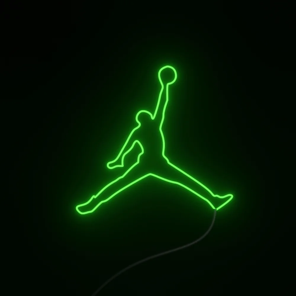 Nike Air Jordans Neon Sneakers Poster - Michael Jordan Wall Art Shoe A –  The Pop Culture