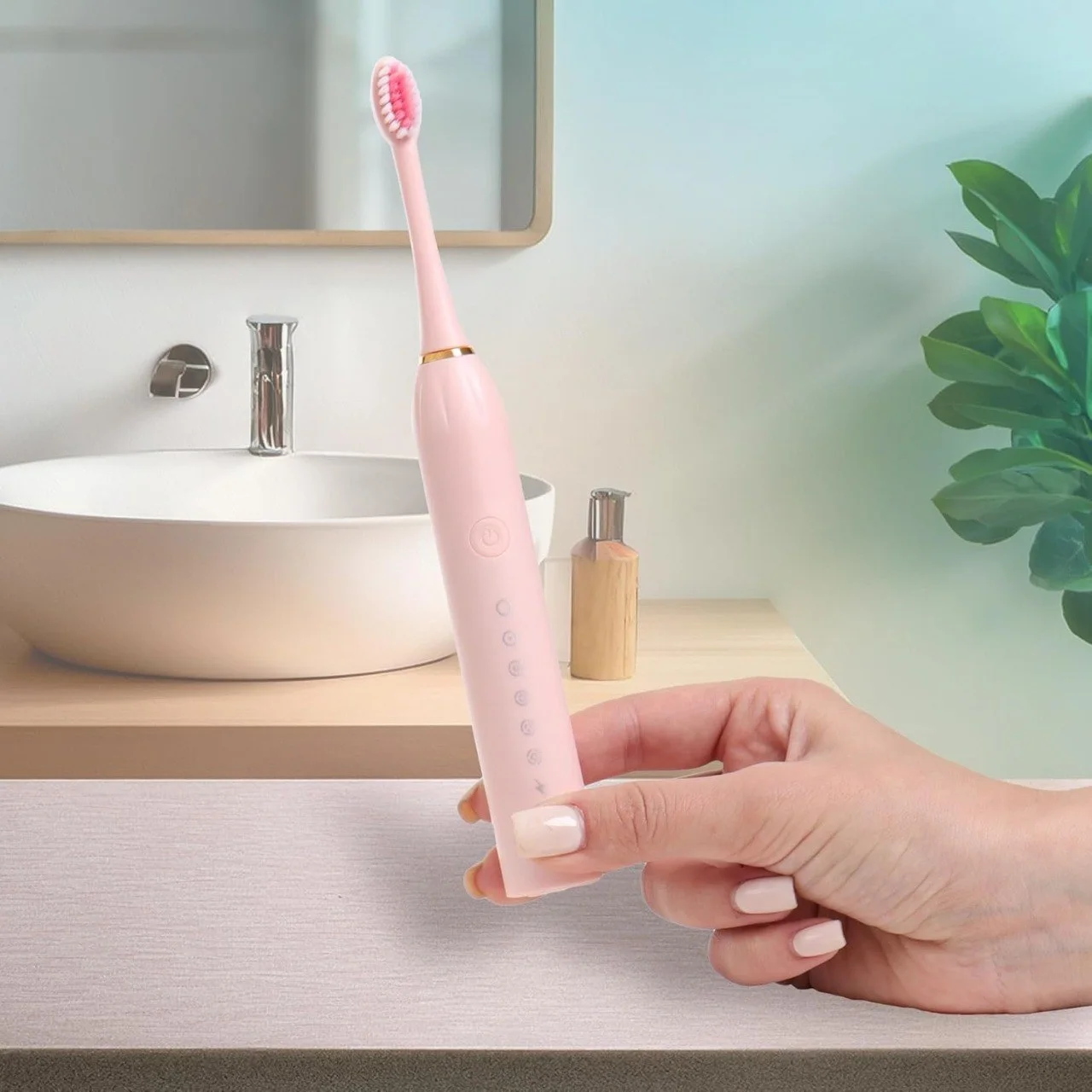 Sonic Toothbrush Rechargeable | فرشاة أسنان ذكية بـ 6 أوضاع تنظيف