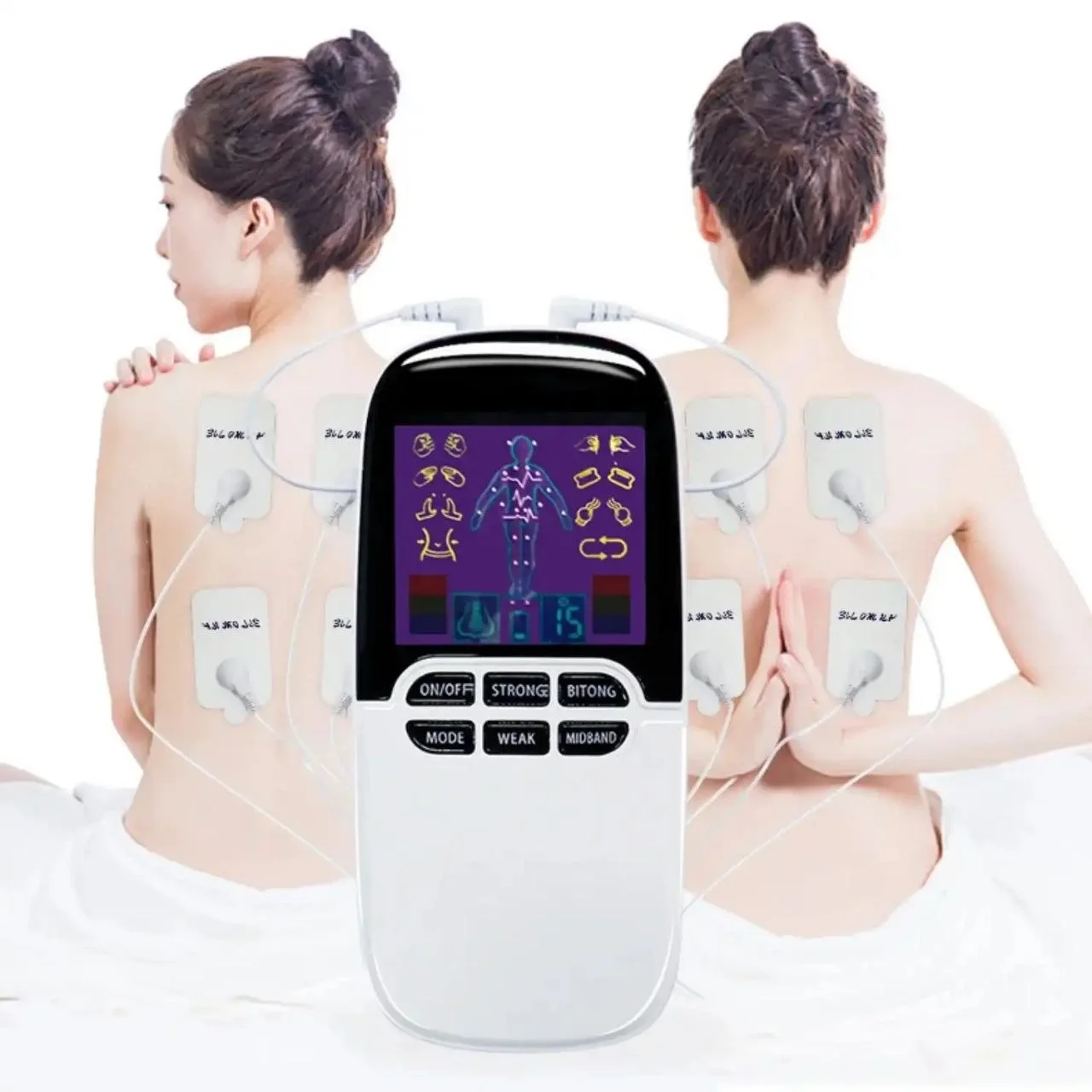 TENS Rechargeable | جهاز Massage Électrique للعضلات والاسترخاء