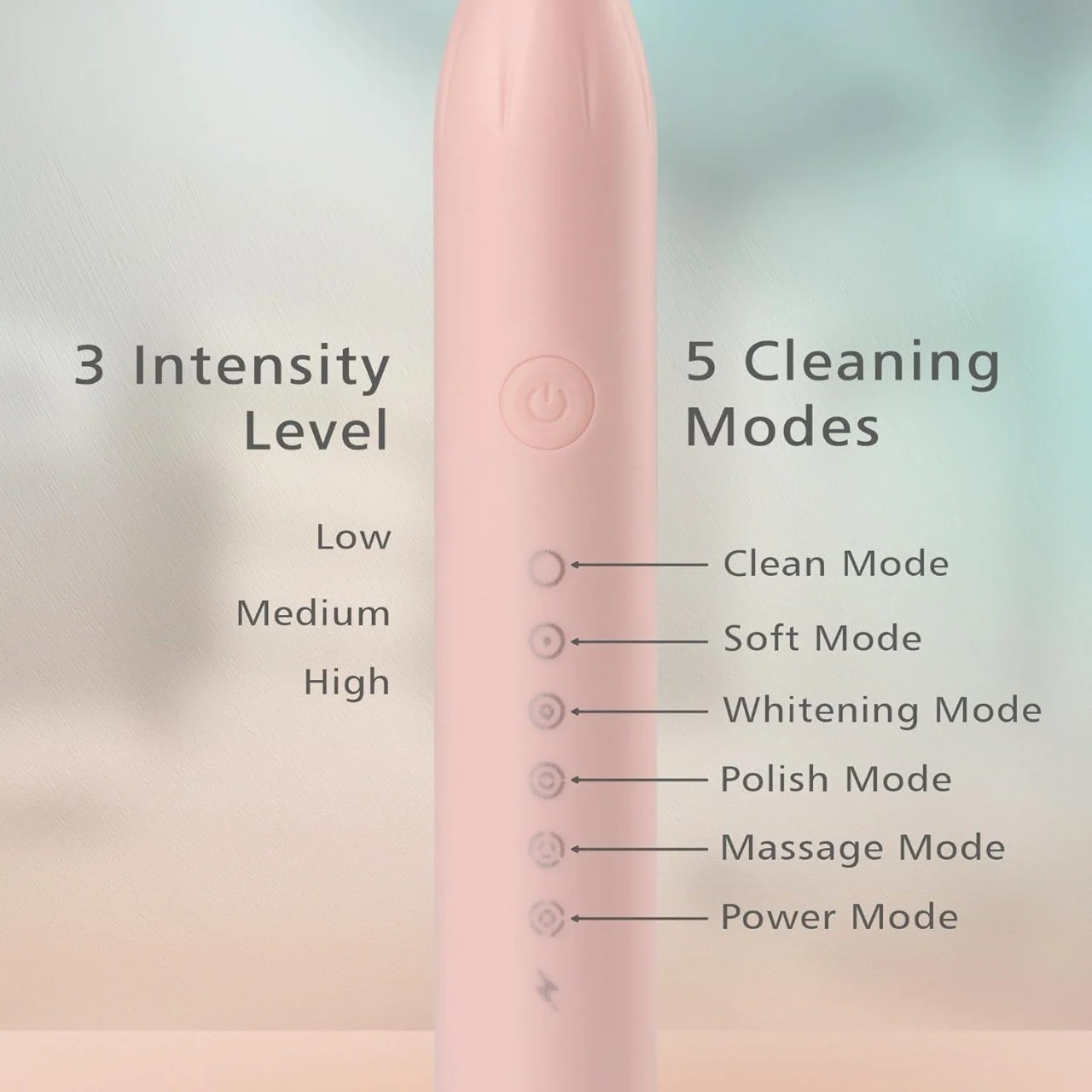 Sonic Toothbrush Rechargeable | فرشاة أسنان ذكية بـ 6 أوضاع تنظيف