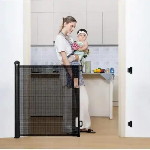 Barrière de Sécurité Rétractable | حاجز أمان للأطفال والحيوانات الأليفة