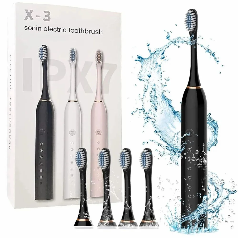 Sonic Toothbrush Rechargeable | فرشاة أسنان ذكية بـ 6 أوضاع تنظيف