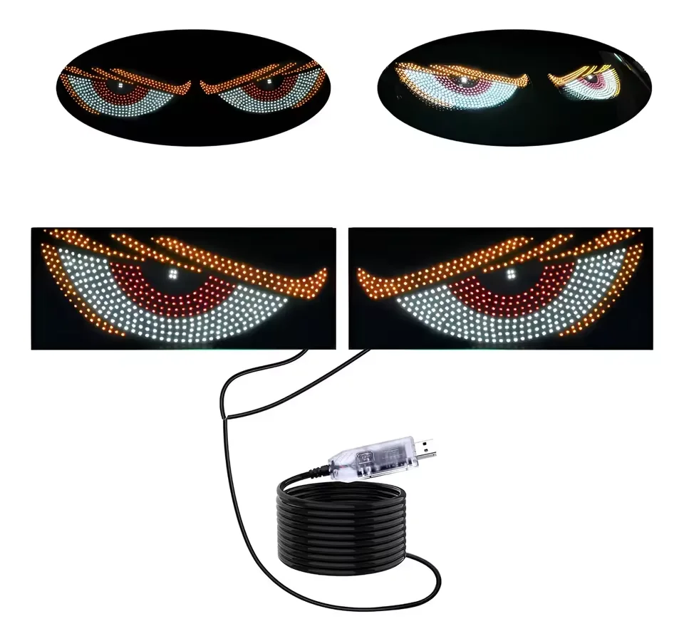 Devil Eye RGB USB – Style Auto Unique
