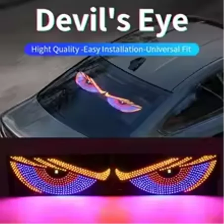Devil Eye RGB USB – Style Auto Unique