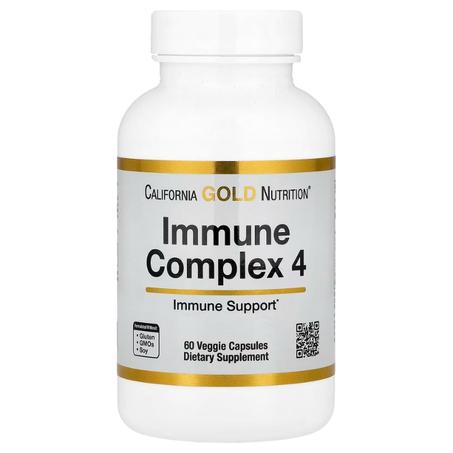 تعزيز مناعتك بقوة مع California Gold Nutrition Immune Complex +4 – دعم شامل وطبيعي لجهازك المناعي