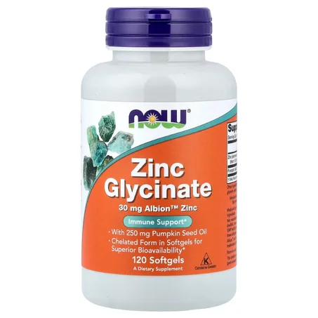 Zinc Glycinate  (120 softgel capsules)