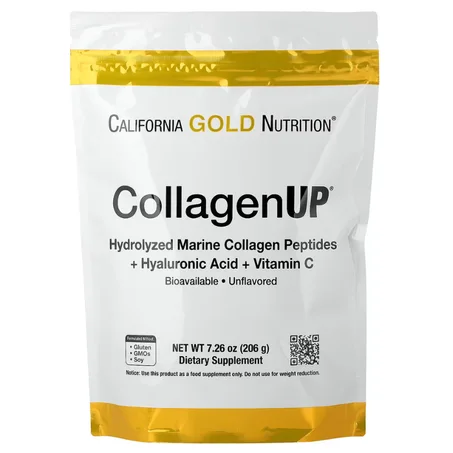 CollagenUP® California Gold Nutrition – Collagène marin hydrolysé (206 g)