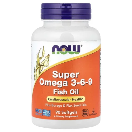 Huile de poisson Super Omega 3-6-9 – 90 / 180 Capsule