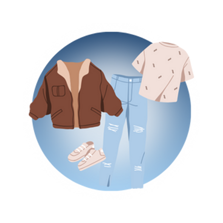 ملابس وأحذية