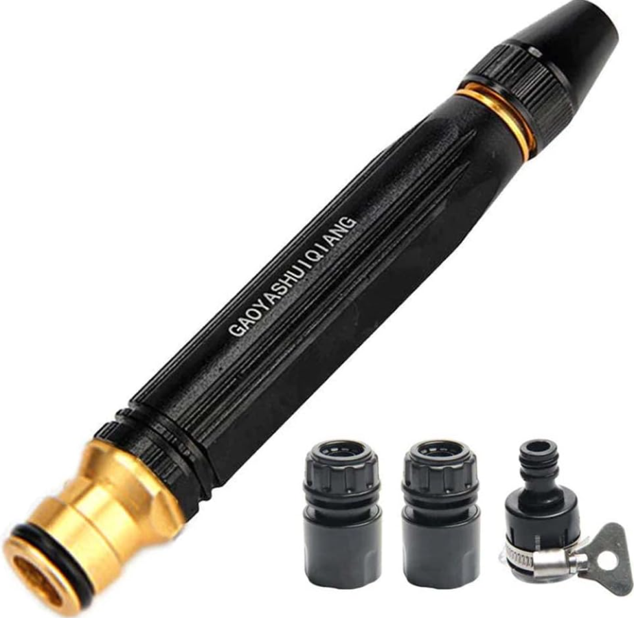 Pistolet D'eau En Métal À Pression Réglable