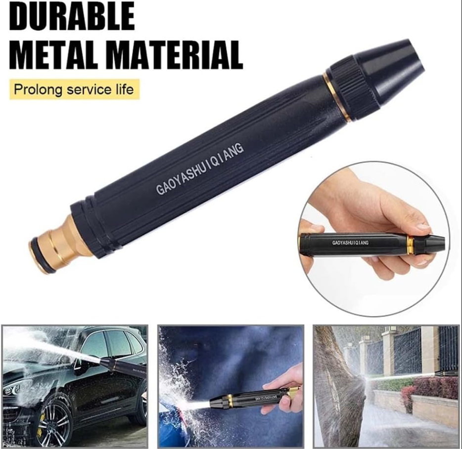 Pistolet D'eau En Métal À Pression Réglable