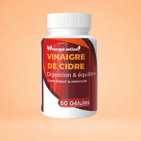 خل التفاح vinaigre de cidre 60 gelules