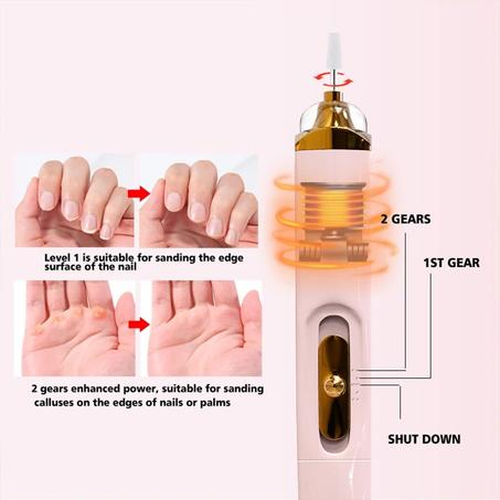 ماكينة تلميع الاظافر