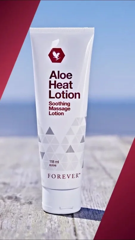 Forever Aloe Heat Lotion – راحة فورية لآلام العضلات والمفاصل