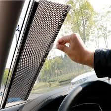 Rideau Pare-Soleil à Ventouse – Protection Solaire Facile pour Voiture, Maison ou Bureau