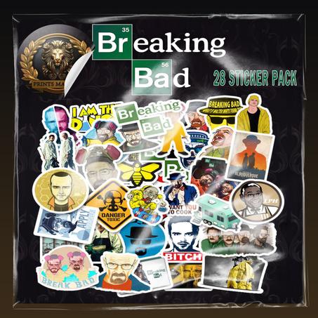 Pack Stickers - Breaking Bad