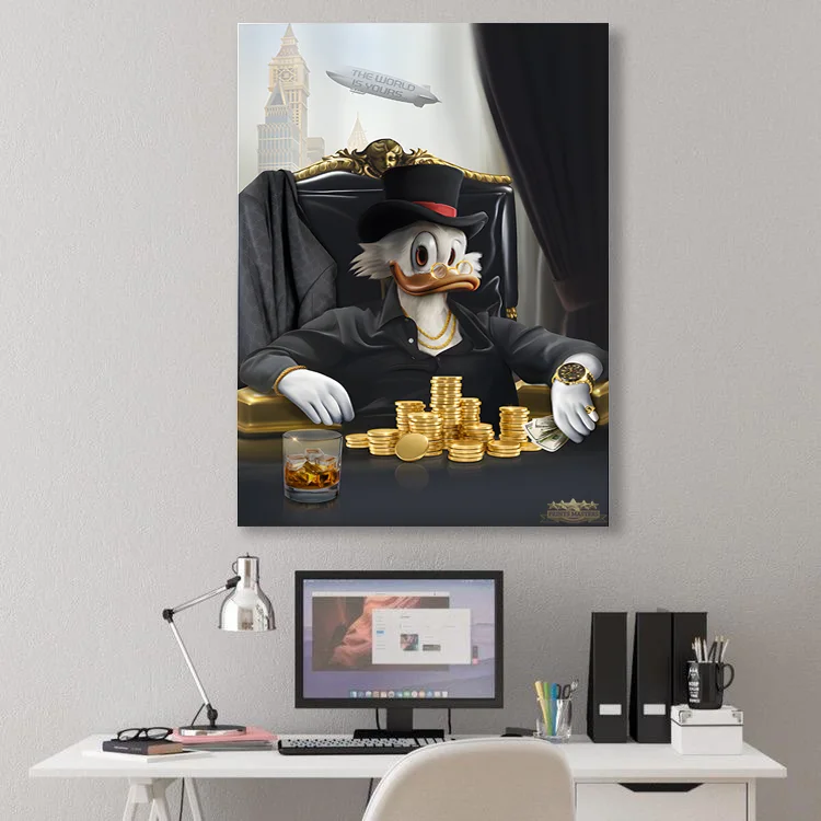 Rich Donald Duck