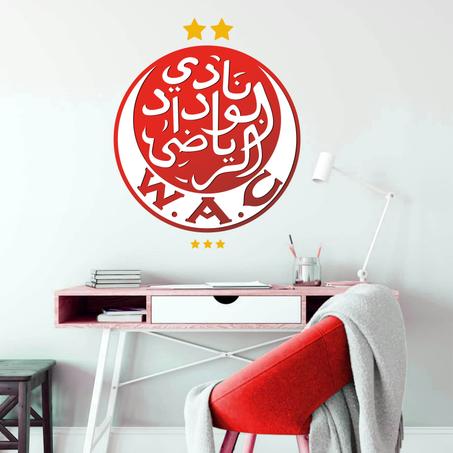 Sticker mural 3D - Wydad Athletic Club Logo