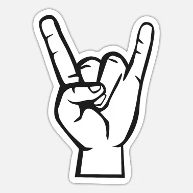 Pack Stickers - HARD ROCK /METAL