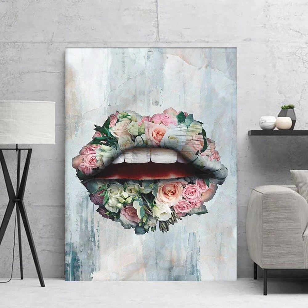 Floral Lips