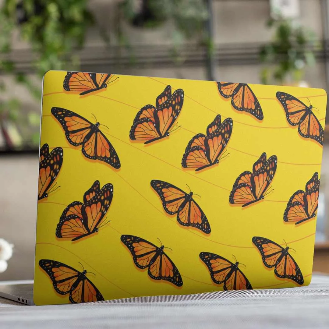 butterflies pattern-Laptop Skin