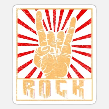 Pack Stickers - HARD ROCK /METAL