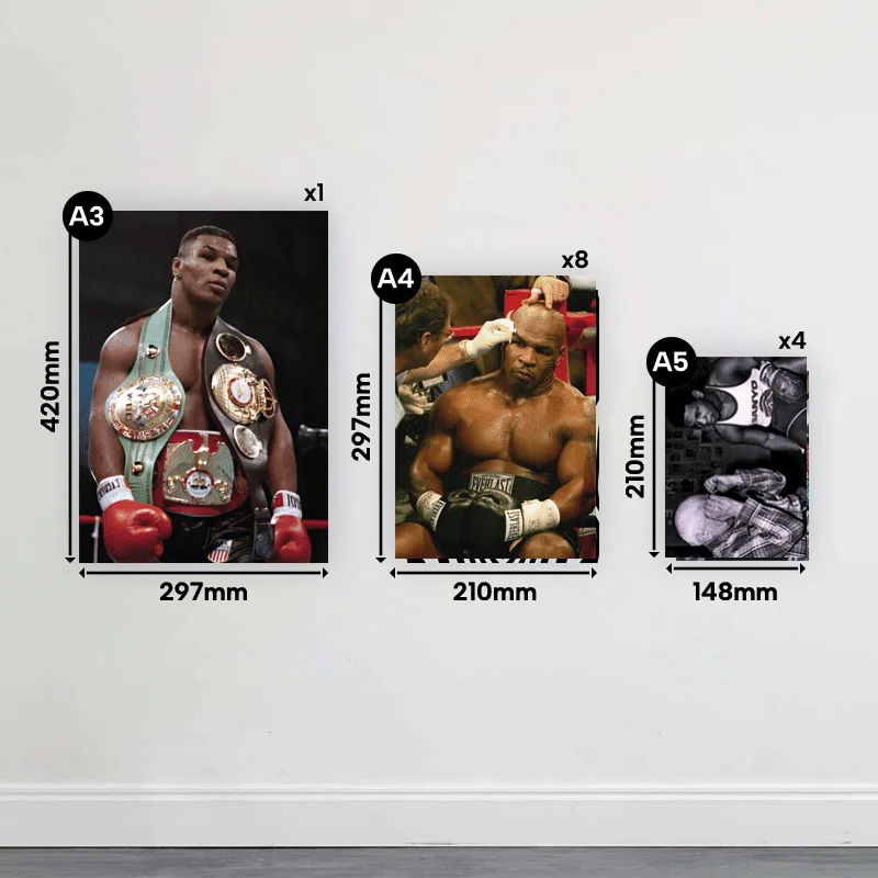 Pack posters-MIKE TYSON