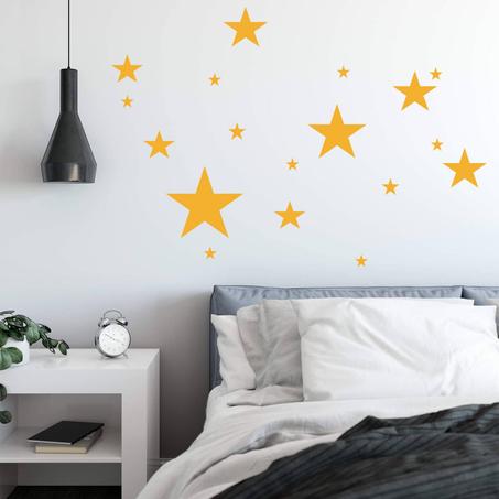 Sticker mural  - Stars Set