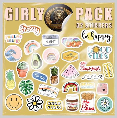Pack Stickers - GIRLY