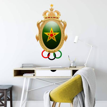Sticker mural 3D -AS FAR Rabat Logo