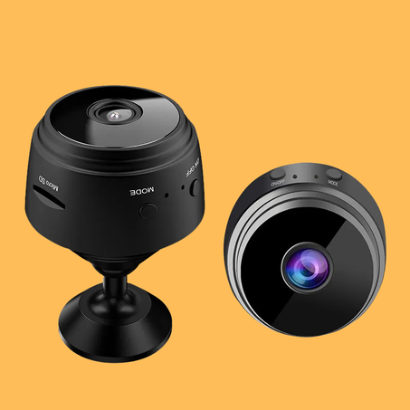 كاميرا للمراقبة الداخلية صغيرة ومدمجة