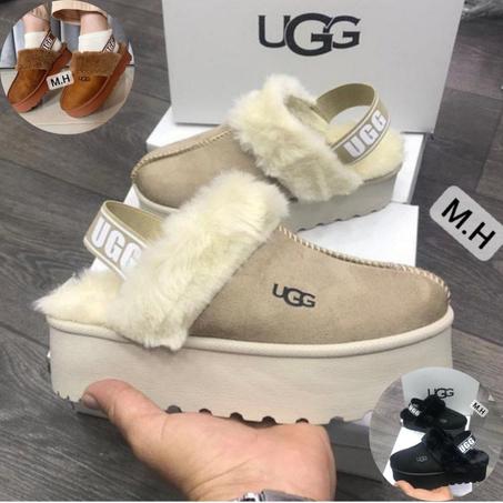 شباشب من الفرو والشمواه للنساء