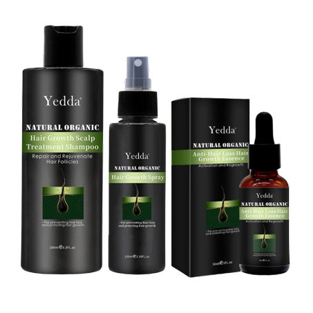 روتين علاج تساقط الشعر (شامبو + بخاخ + زيت)