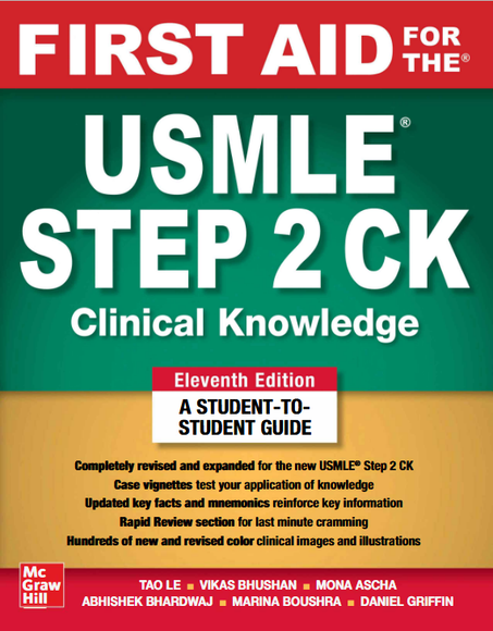 First Aid for the USMLE Step 2 CK PDF – 11th Edition Medical Exam Guide