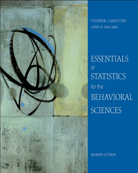 ssentials of Statistics for the Behavioral Sciences 7th Edition PDF