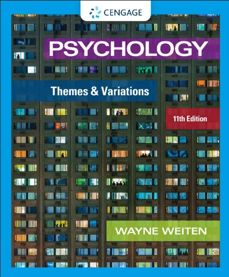 Psychology: Themes and Variations  11th Edition PDF