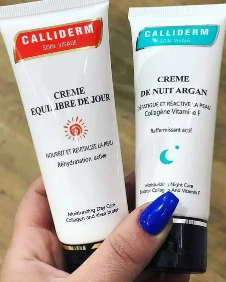 Crème caliderme du jour, de nuit et anti rides👌