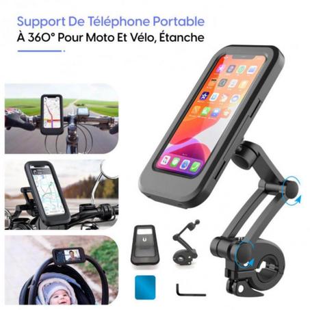 Support De Téléphone Pour Moto Et Vélo