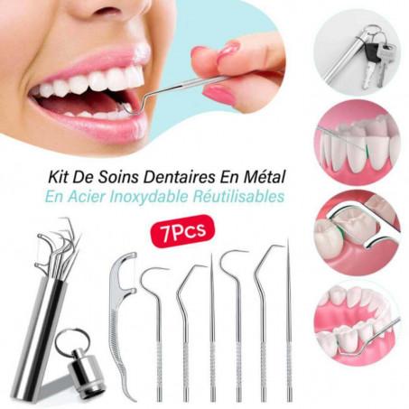 Kit De Soins Dentaires En Métal