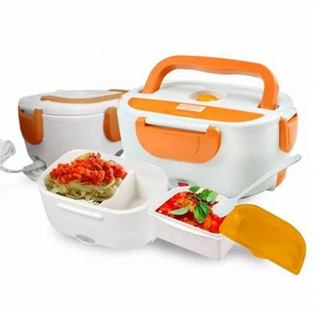 Lunch Box Électrique Portable - La Solution Pratique pour Vos Repas On-the-Go