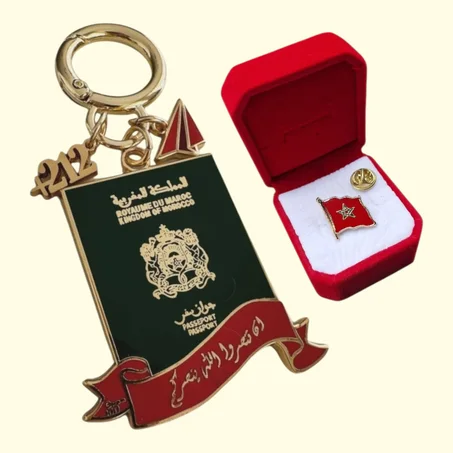 بروتكلي جواز سفر  + بروش الراية (هدية)