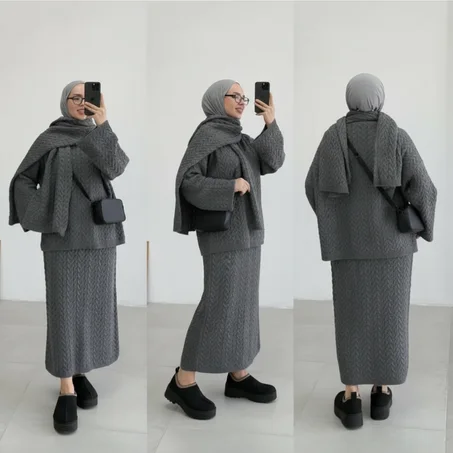 أنصوبل شتوي صوف ملكي