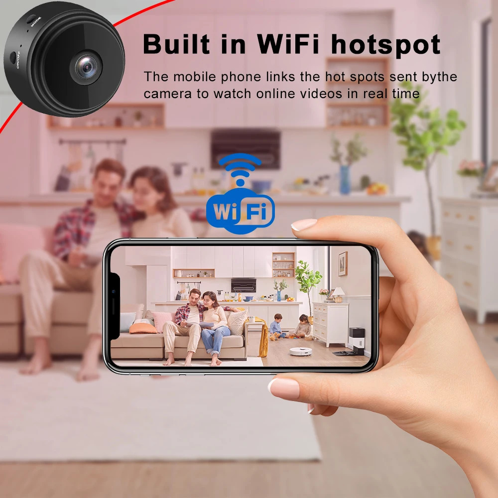 Mini A9 IP WIFI 480P