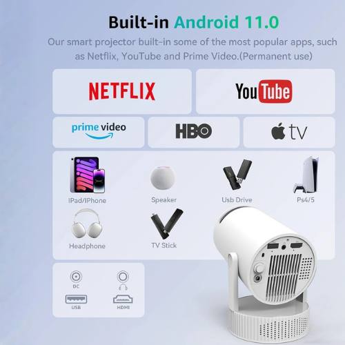Mini Projecteur 4K