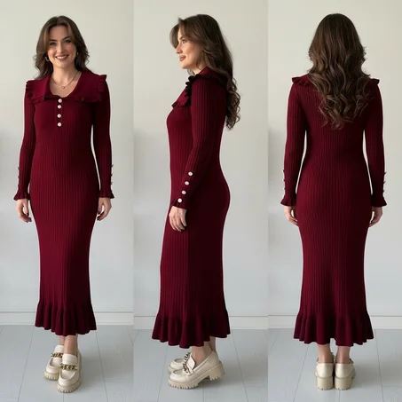 كسوة طويلة صوف-AZ