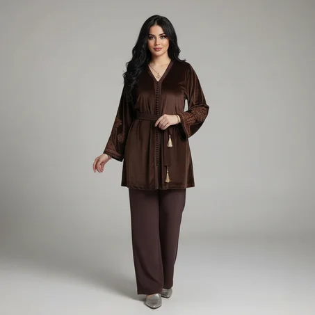 طقم راقي بالوان تراند فاخرة