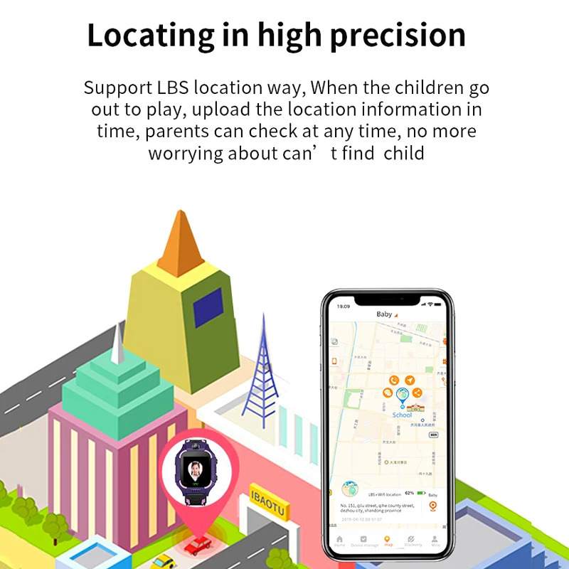 Montre Intelligente pour Enfants