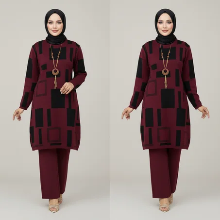 طقم متكون من قطعتين-AF